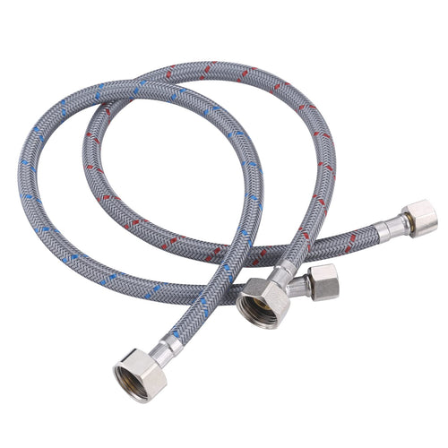 LeakLock Pro™ Adjustable Faucet Connector Hose (Burst-Resistant, Universal Fit)