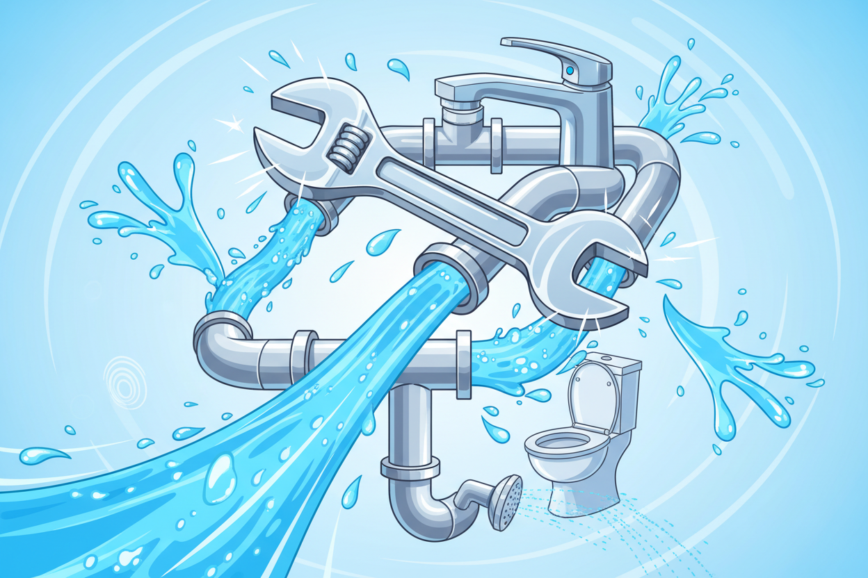 PLUMBLING IMAGE FOR WEBSITE MAKE IT ANIMANTION